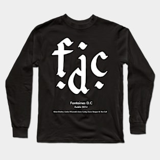 Fontaines DC Vintage Long Sleeve T-Shirt